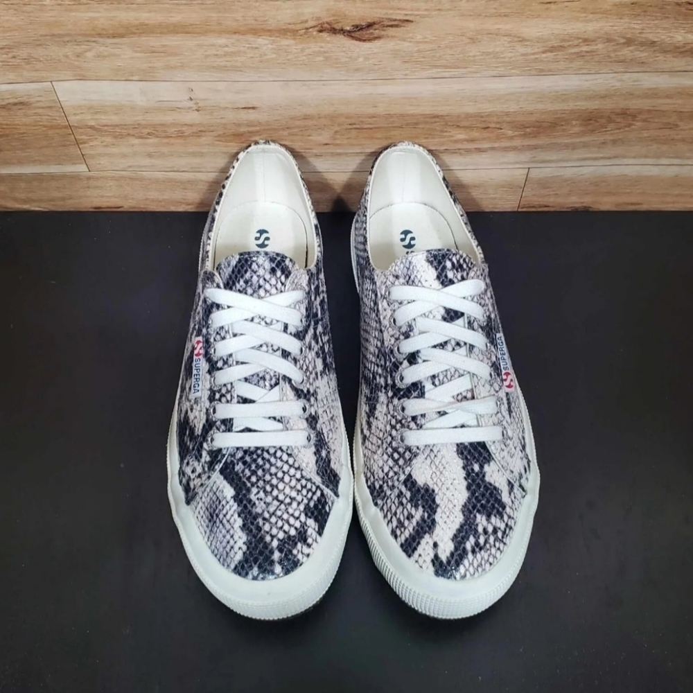 Superga 2750 Cotu Snake Print Shoes Women's Size 8 - Picture 5 of 11